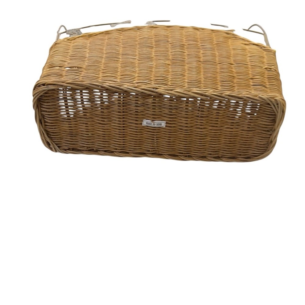 Vintage Wicker Safari Magazine Rack - Picture 8 of 16
